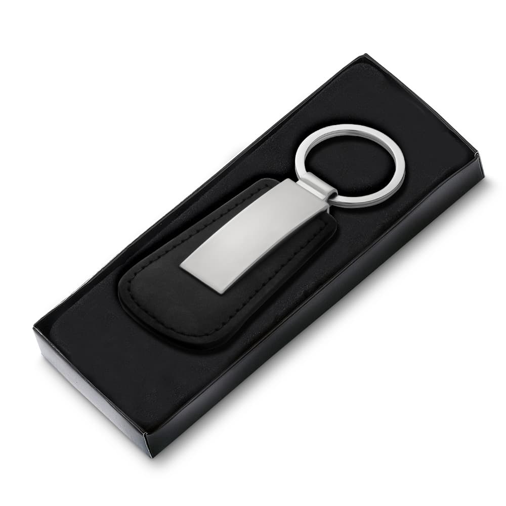 Chaveiro Metal com Couro - imagem 2